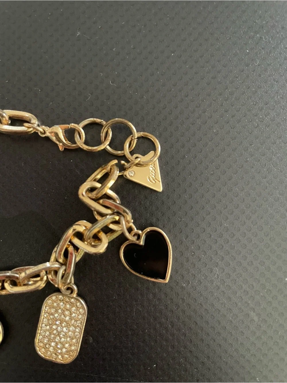 Y2K Guess Charm Bracelet